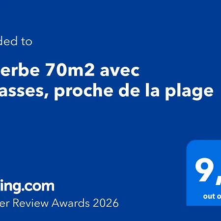 Appartement Superbe 70m2 Avec Terrasses, Proche De La *